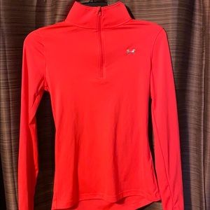 Under Armour heat gear 3/4 zip shirt